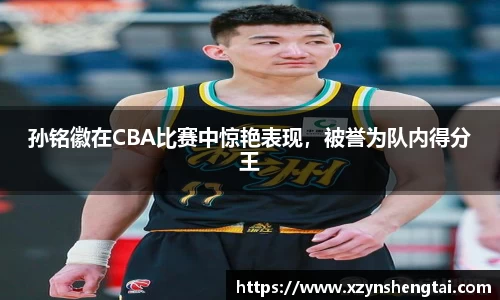 孙铭徽在CBA比赛中惊艳表现，被誉为队内得分王