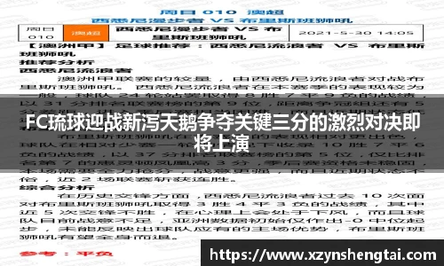 FC琉球迎战新泻天鹅争夺关键三分的激烈对决即将上演